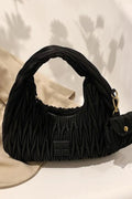 Mini Ruched Shoulder Bag