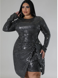 Center Stage Sequin Dress