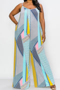 Abstract Jumpsuit