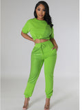 Lime Light Pant Set