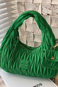 Mini Ruched Shoulder Bag